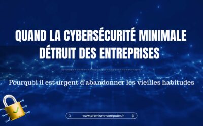 L’illusion dangereuse : quand la cybersécurité minimale détruit des entreprises